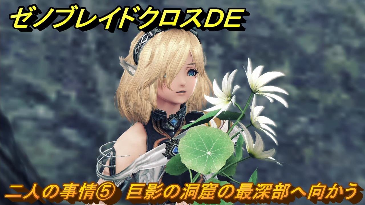 ゼノブレイドクロスDE キズナクエスト 二人の事情⑤ 巨影の洞窟の最深