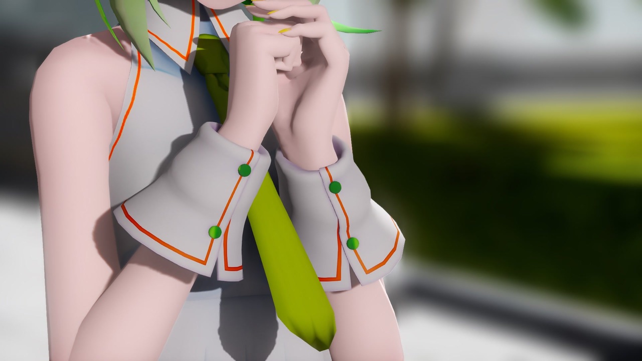 MMD】Sour式GUMIでワタシノテンシ【SynthesizerVカバー