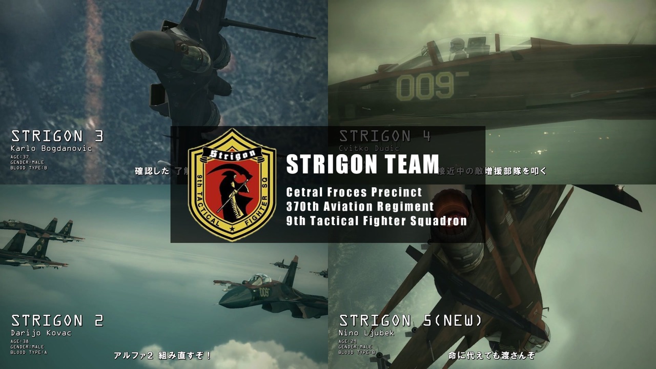 ACE COMBAT 6 Strigon team movie / シュトリゴンチーム ムービー - ニコニコ動画
