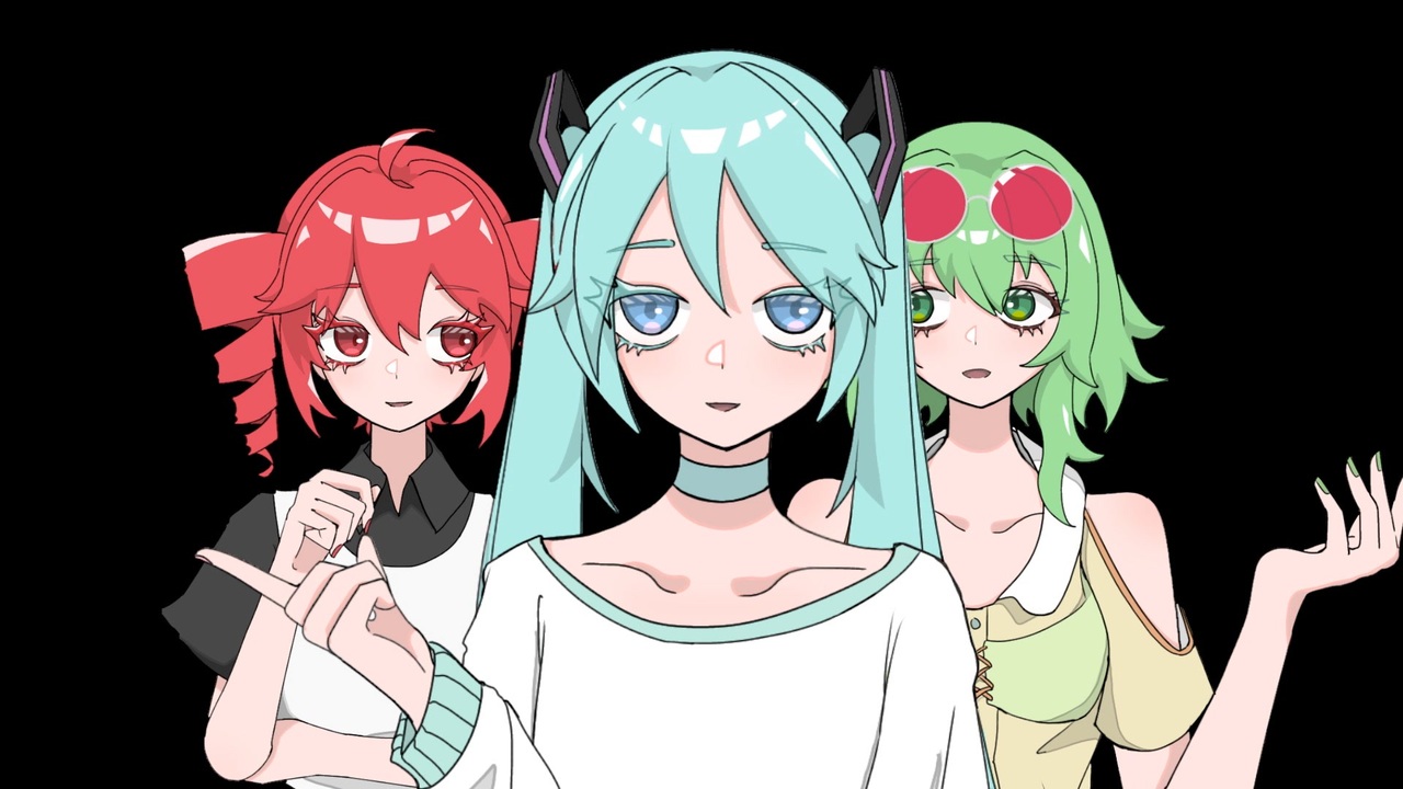 なんかこわくない feat.初音ミク、重音テト、GUMI - ニコニコ動画