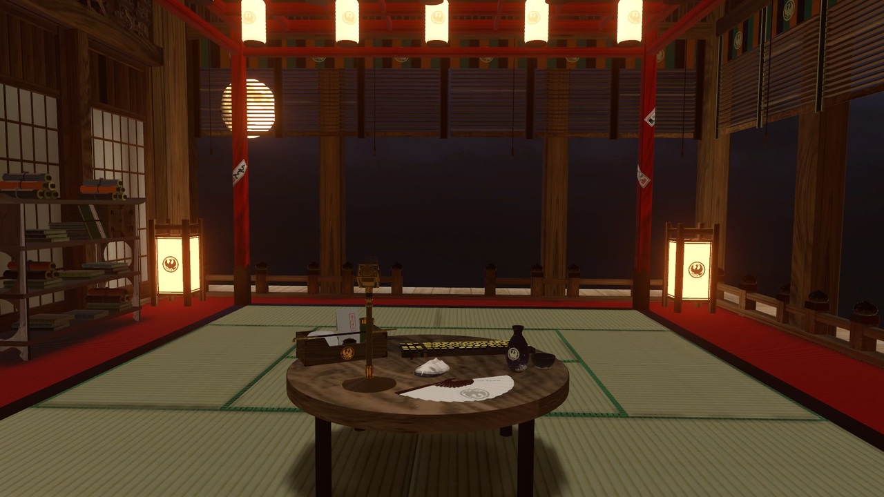 【VRChatワールド紹介】儒烏風亭らでんちゃん配信部屋再現ワールド by ケセドCHESED -Japanese Home- - ニコニコ動画