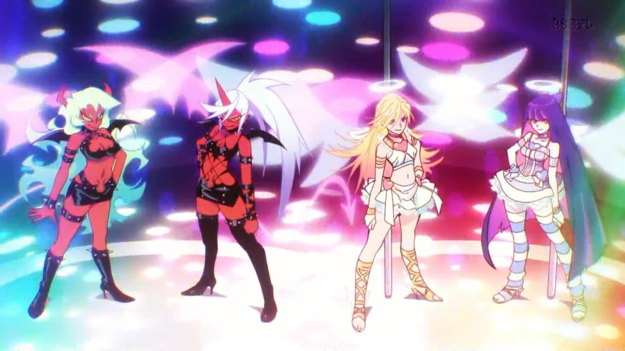 新・作画崩壊シーン 4人ver【New PANTY & STOCKING with GARTERBELT