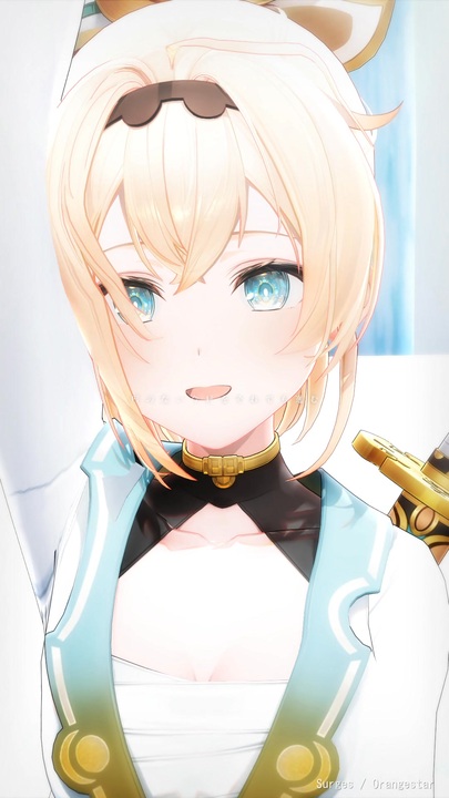α1 ホロライブ ビキニ&二人で柔軟体操 風真いろは&ラプラス スリーブ&プレマ 風真いろは「Surges」#shorts 【MMD】【ホロライブ‬