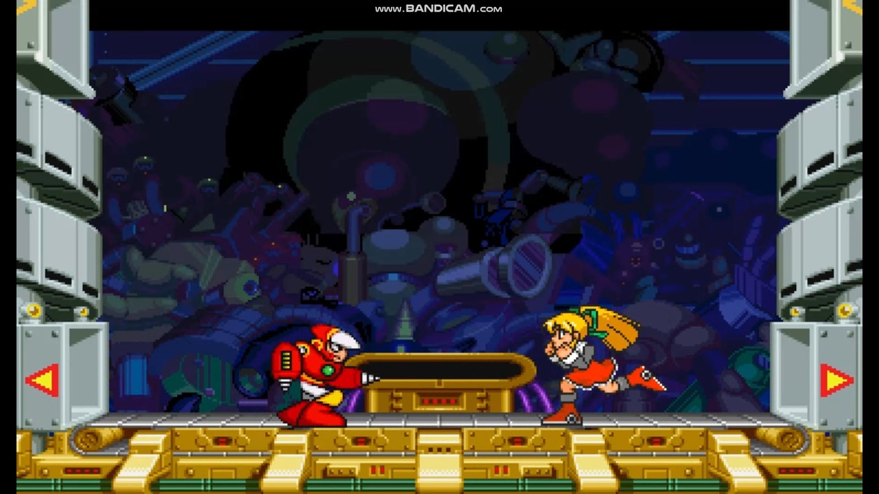 アクションゲームツクールMV ロックマンロールちゃん パワーバトル
