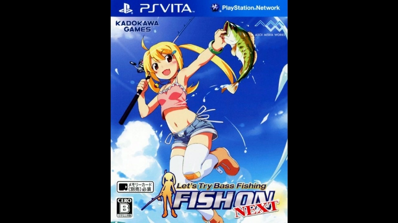 Let's Try Bass Fishing FISHON NEXT ポスター Let's Try Bass Fishing FISHON NEXT ポスター [PSVITA]レッツトライ