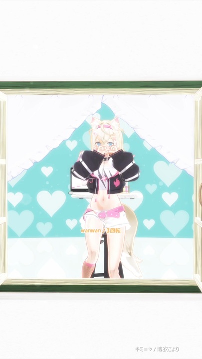 Mococo「キミ＝♡」#shorts 【MMD】【ホロライブEN】‪ @FUWAMOCOch - ニコニコ動画