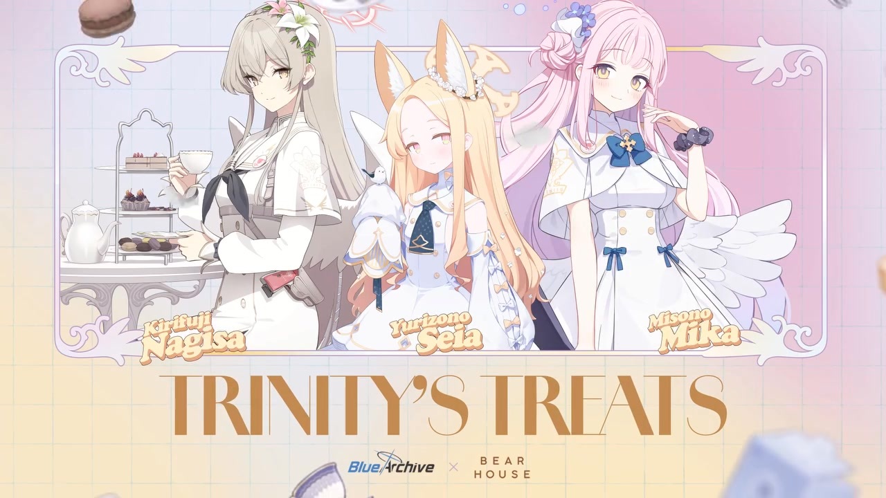 【タイ限定】ブルーアーカイブ BEARHOUSEコラボ【ミカ】フルセット ブルーアーカイブ】タイ版ブルアカ BearHouseコラボ動画