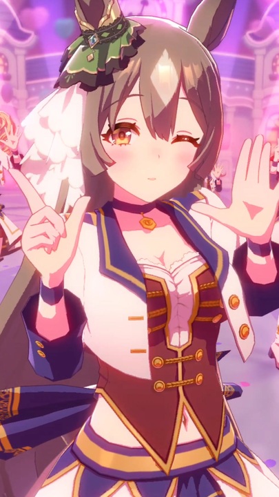 ウマ娘 プリティーダービー「めにしゅき♡ラッシュっしゅ！」サトノ