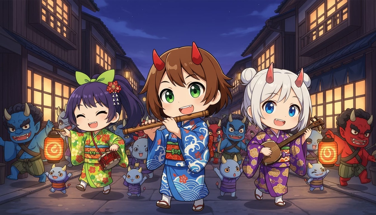 大江山酒呑童子祭りで、鬼武者行列を体験しよう！ - ニコニコ動画