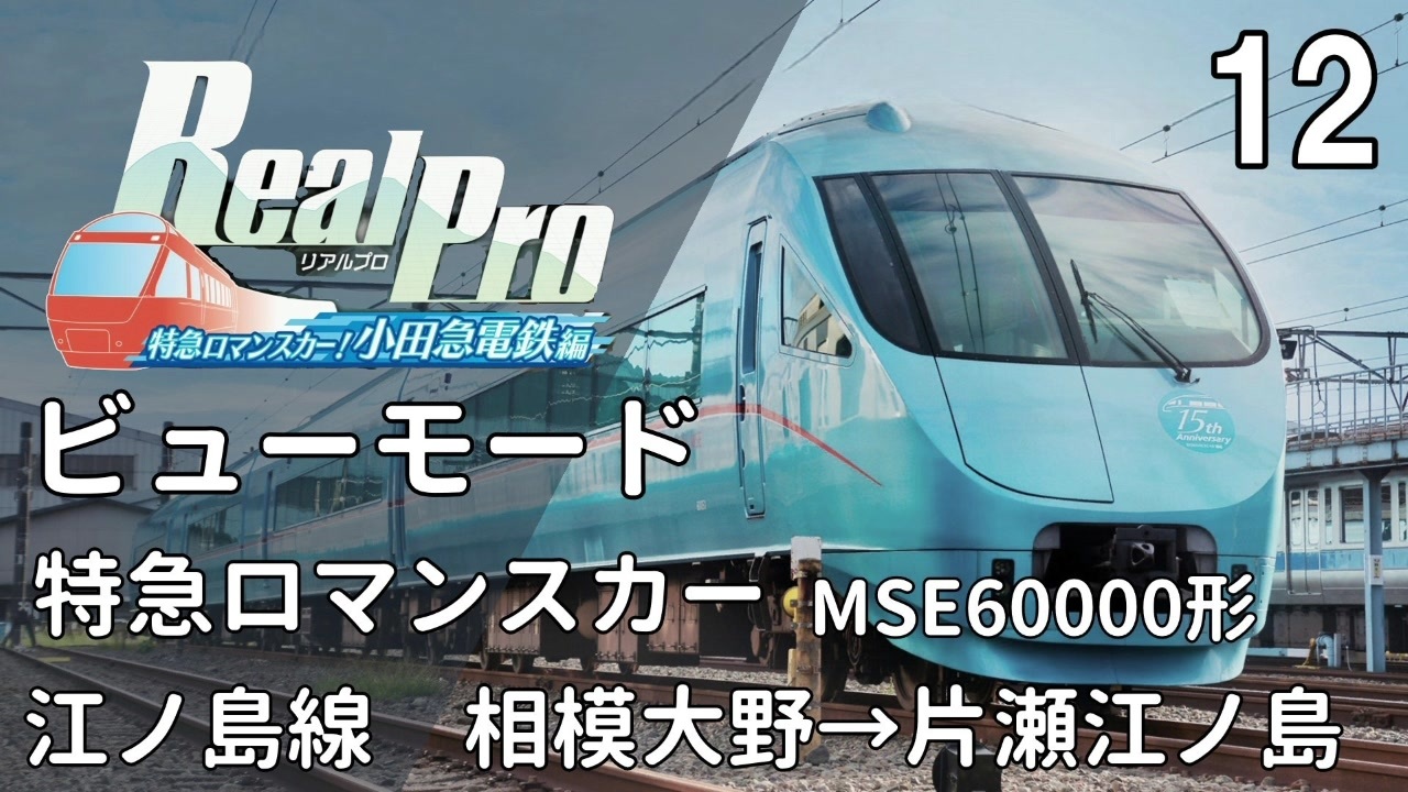 鉄道にっぽんRealPro 特急ロマンスカー 小田急電鉄編 】12 ビュー