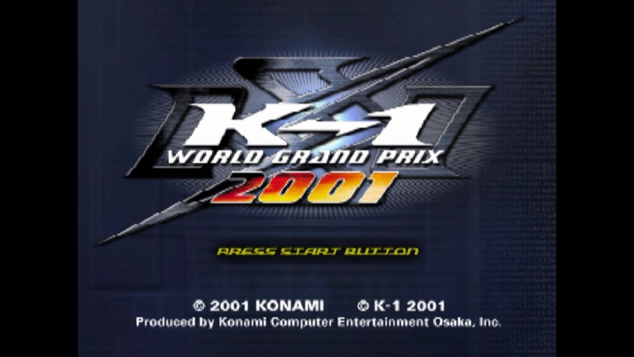 PS2]K-1 WORLD GRAND PRIX 2001 FULL SOUND TRACK - ニコニコ動画