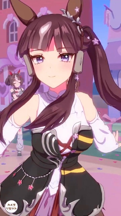 ラッキーライラックのねーちゃんが、めにしゅきを踊ってくれたぞ