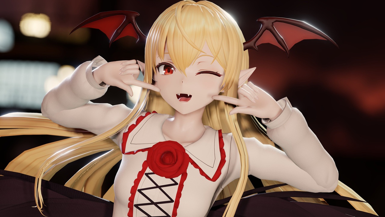 MMDayoグラブル】ヴァンピィでヴァンパイア【モデル配布】 - ニコニコ動画