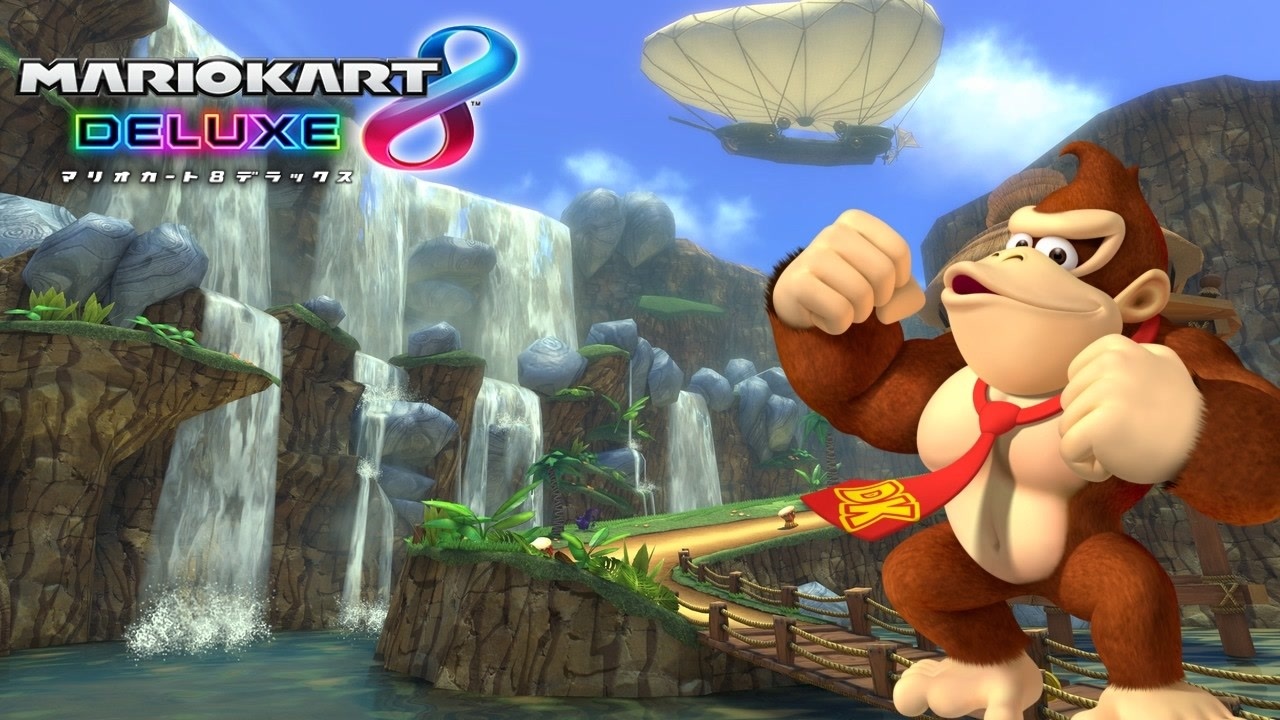 マリオカート8 デラックス】B45・3DS DKジャングル・ドンキーコング