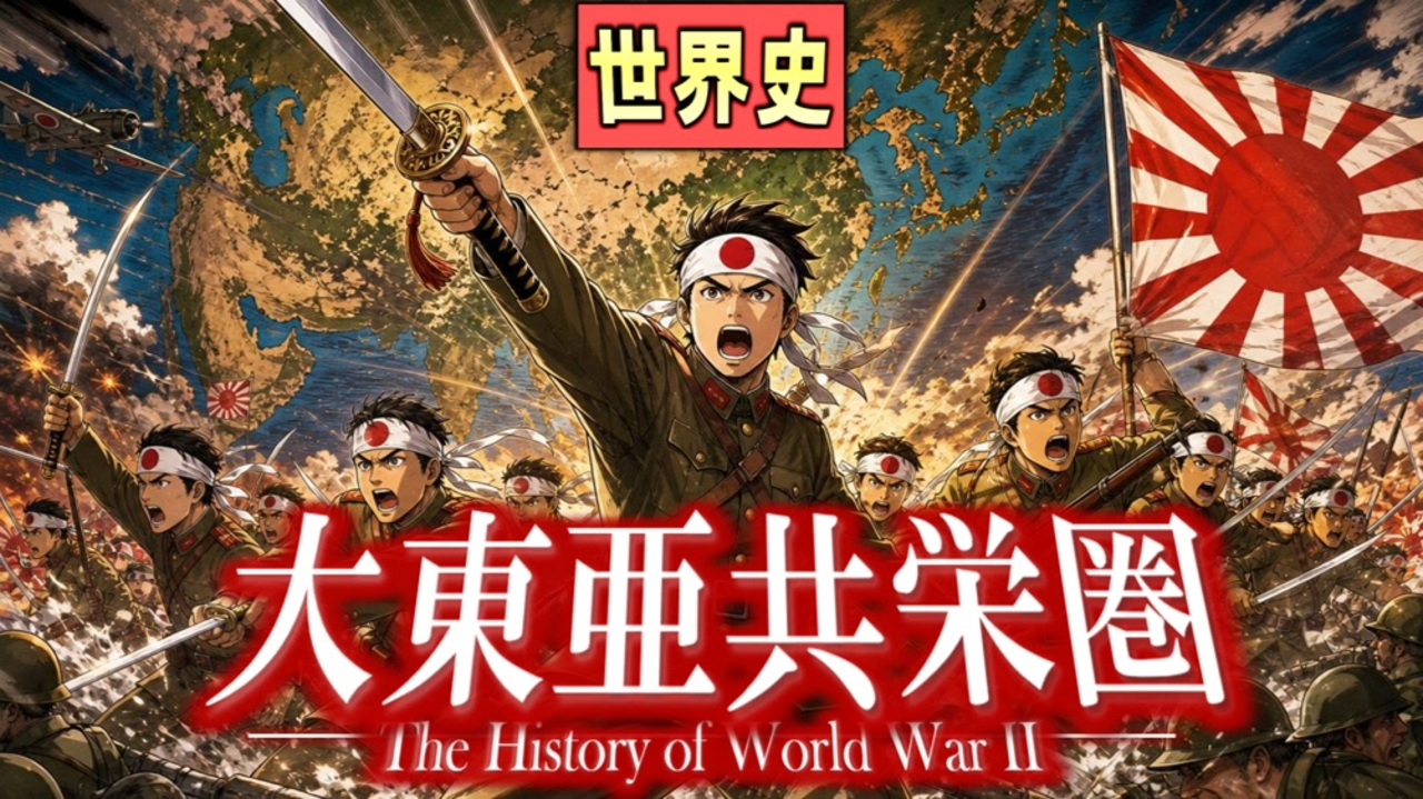 支那事変から大東亜戦争へ～ 果てしなく続く世界史朗読53章第二次