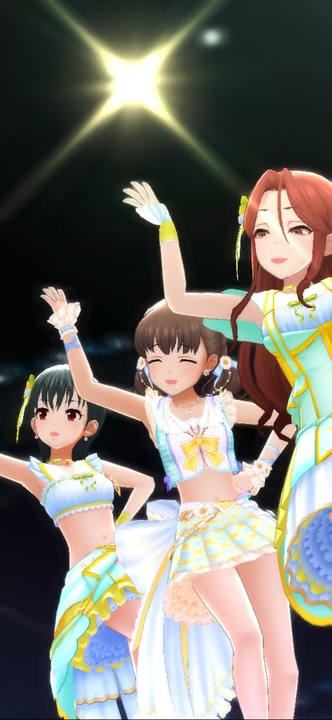 スプラッシュ・マイ・ラブ！]佐久間まゆとドレスコーデと銀のイルカと