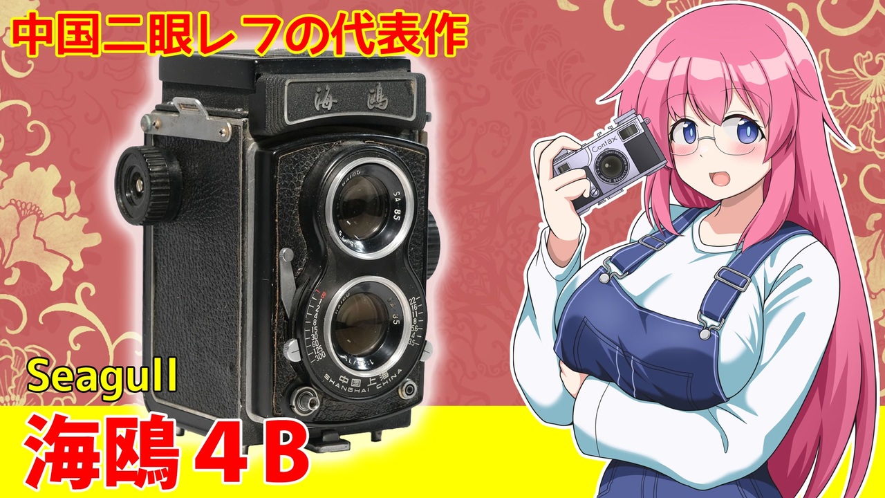 中国二眼レフの代表作【海鴎4B】フィルムカメラの紹介 - ニコニコ動画