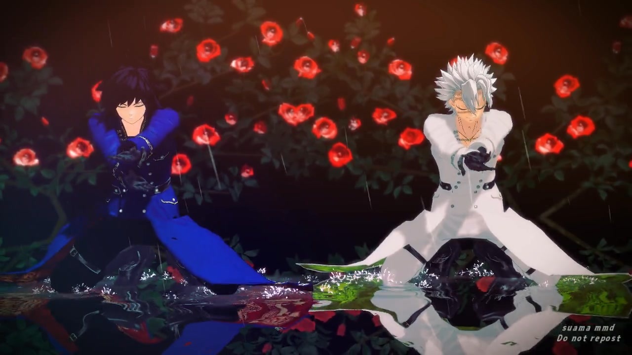 鬼滅のMMD】Red Rose『冨岡義勇・不死川実弥』 - ニコニコ動画