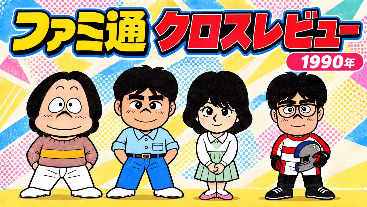ファミ通クロスレビュー集（1990年） - ニコニコ動画