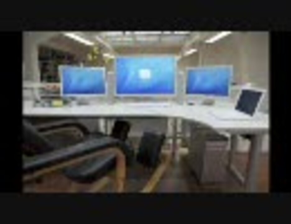 おしゃれなデスク Macのある部屋 ニコニコ動画