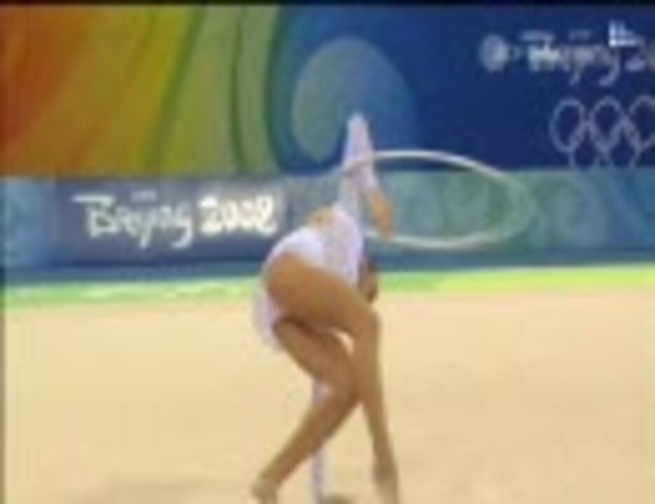 Anna_Bessonova Hoop Beijing 2008 - ニコニコ動画