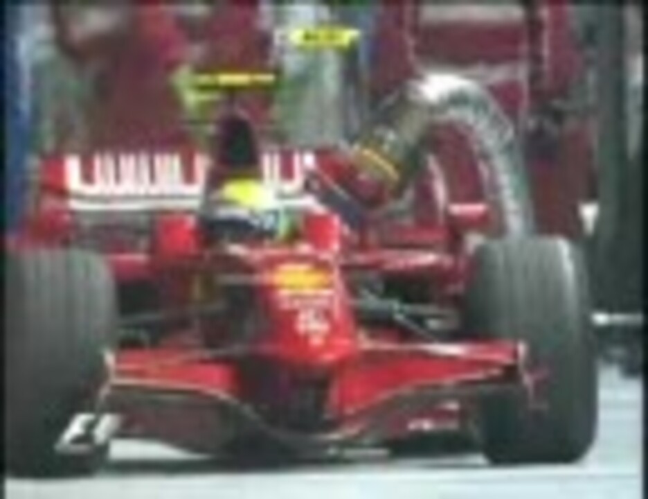 F1 2008 第15戦 シンガポールGP ピケJrクラッシュ ＆ マッサ給油