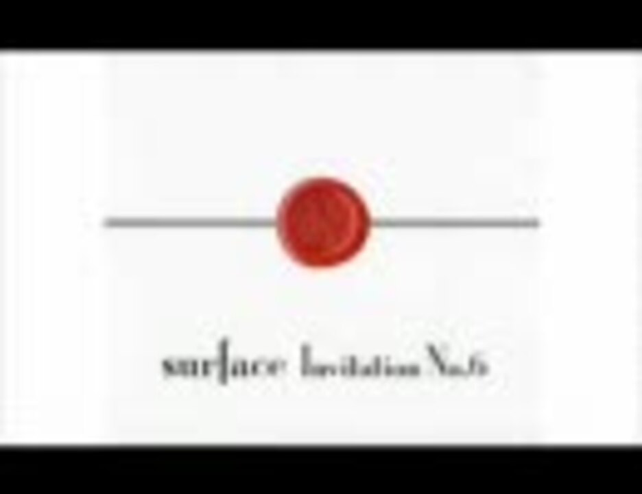 驚きの値段 surface 2008 Invitation No.6 SAIKAI DVD 中古品