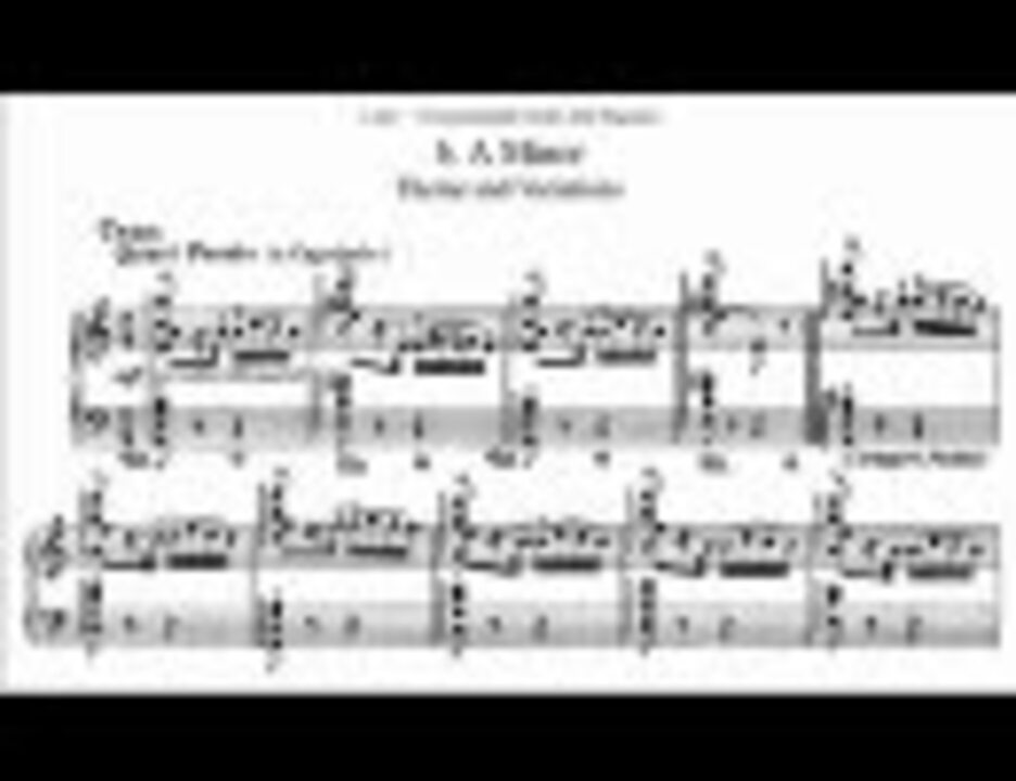 パガニーニによる超絶技巧練習曲第６番 主題と変奏 楽譜付き ニコニコ動画