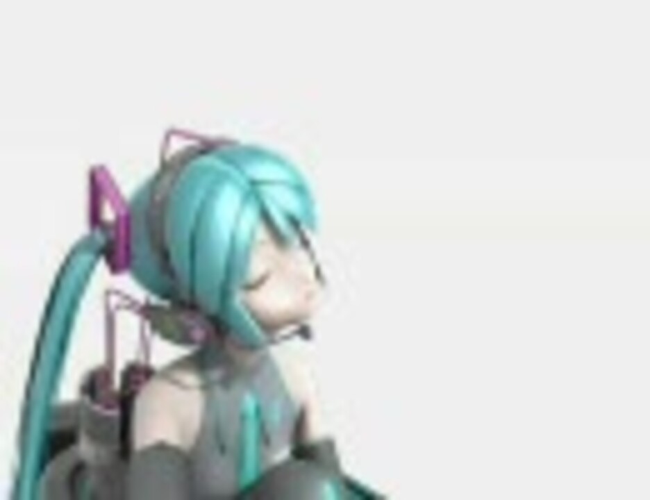 初音ミク ミク3dのテスト ニコニコ動画