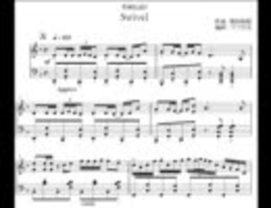 聖剣伝説3 Swivel 黄金の街道 ピアノアレンジ 譜面動画 ニコニコ動画