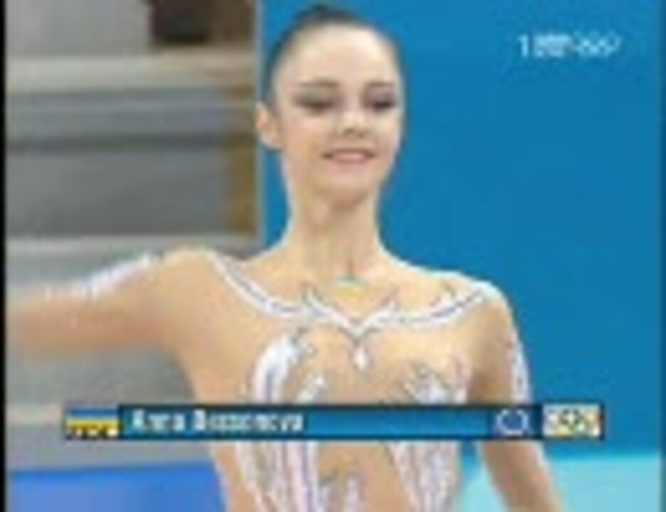 Anna_Bessonova Hoop Athens 2004 - ニコニコ動画