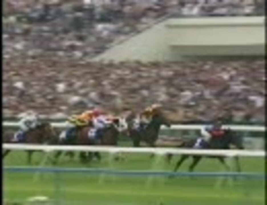 競馬】 1995 天皇賞（春） ライスシャワー 【全部盛り】 - ニコニコ動画
