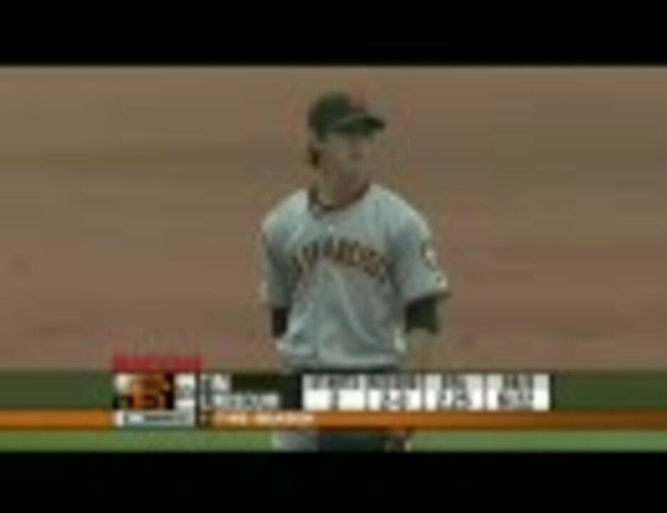 MLB2008]ティム・リンスカム - ニコニコ動画