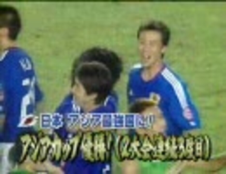 通販 日本代表 ゴールファインプレー AFCアジアカップ中国2004