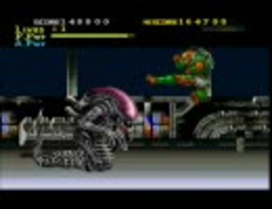 Sfc エイリアンvs プレデター 実況プレイpart5 ニコニコ動画