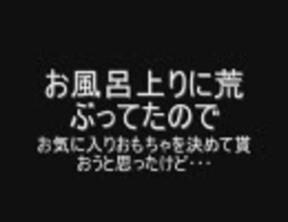 ツンデレ日記 １２ お気に入りのおもちゃ選びのはずが ニコニコ動画