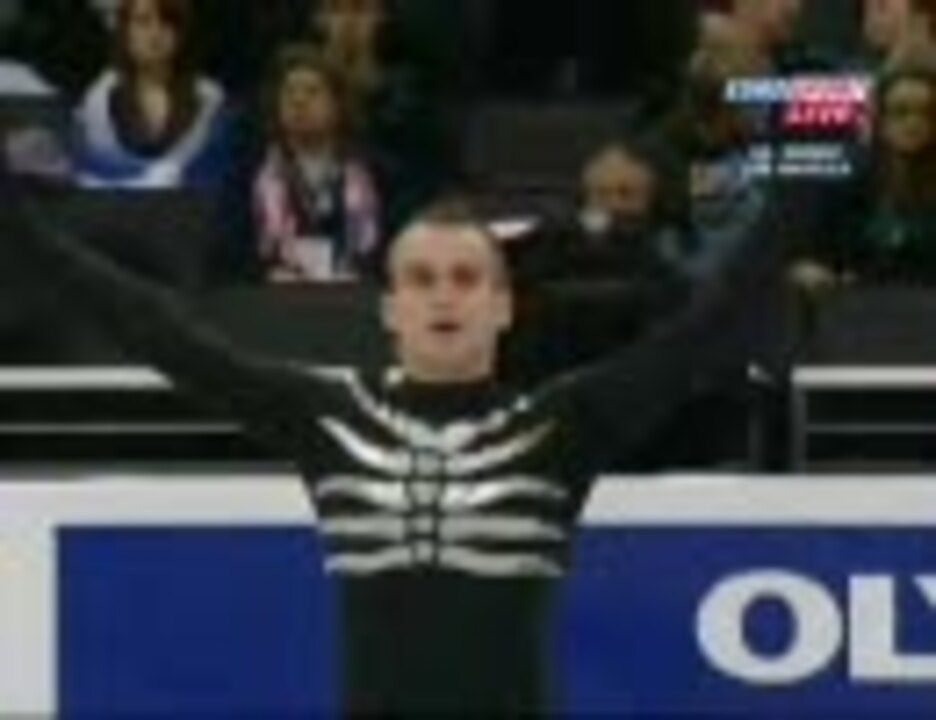 ケヴィン・ヴァン・デル・ペレン 世界選手権 2009 SP EUROSPORT ニコニコ