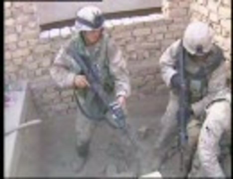 イラク戦争 アメリカ海兵隊 ファルージャ攻防戦 室内戦闘 ニコニコ動画