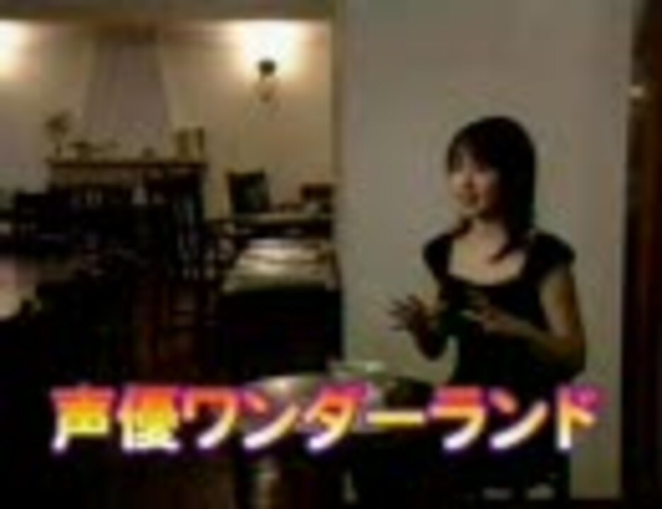 水樹奈々 声優ワンダーランド 奈々の異色声優人生 ニコニコ動画