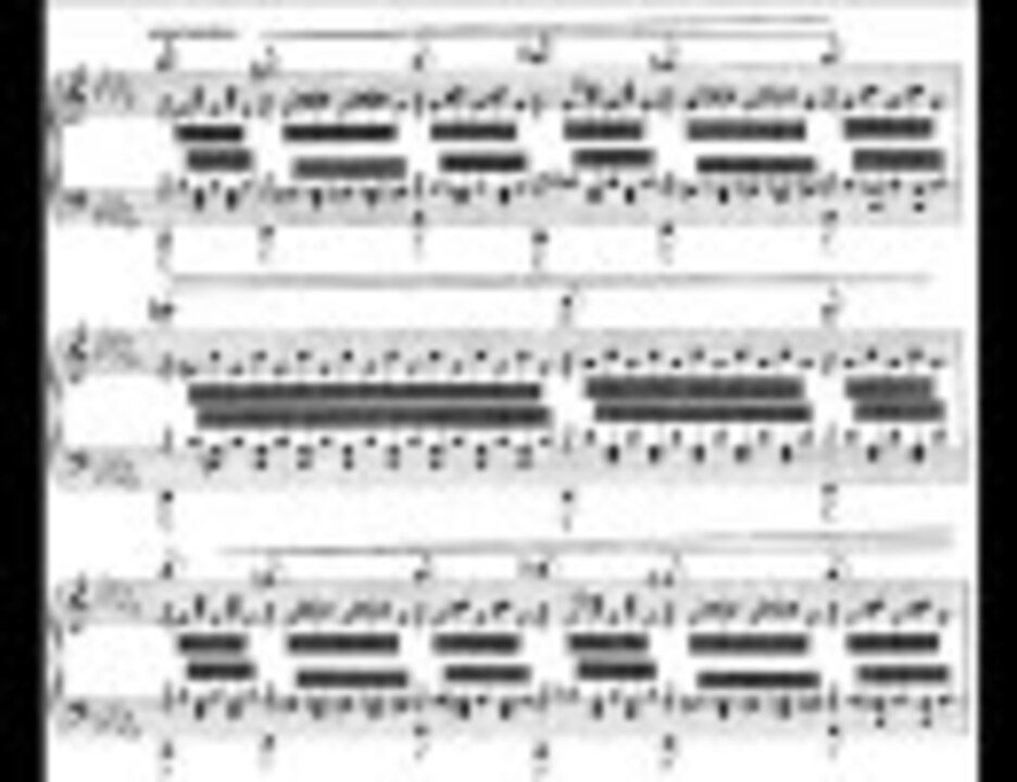 リスト 超絶技巧練習曲第12番変ロ短調の第2稿 ニコニコ動画
