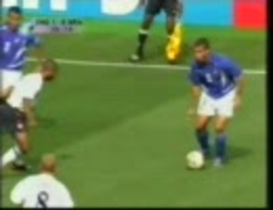 伝説の02年w杯日本大会 ブラジル 対 イギリス 2 1 ニコニコ動画