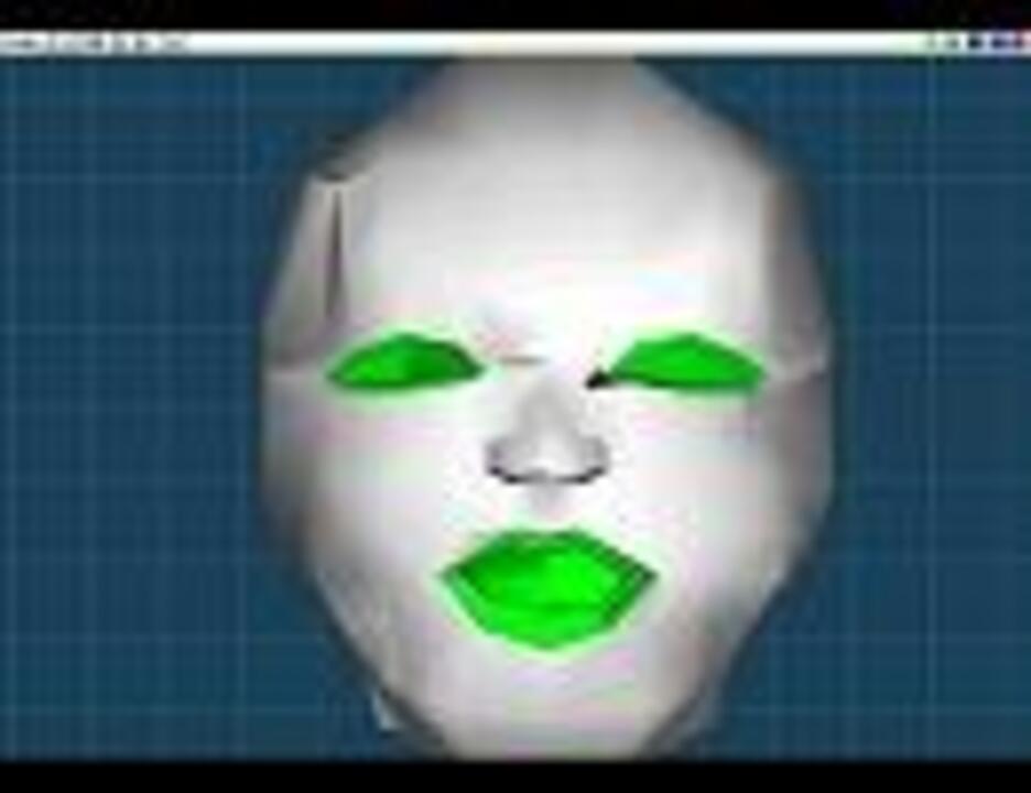 ３ｄソフト初心者がメタセコイアで初の顔モデリング ニコニコ動画