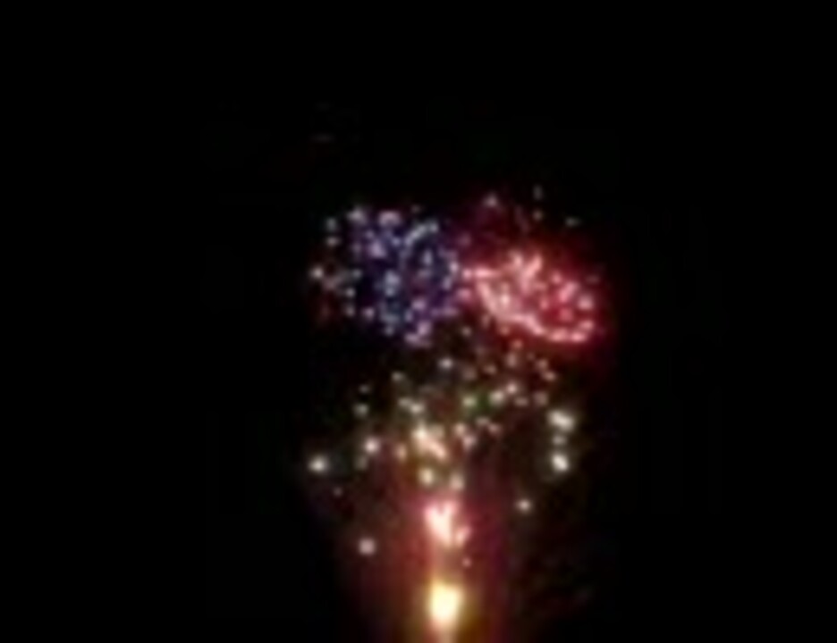 新潟県上越市鵜の浜温泉色彩音楽花火 ニコニコ動画