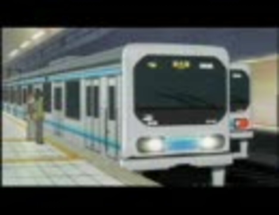 某アニメに実際の電車の音を入れてみた ニコニコ動画