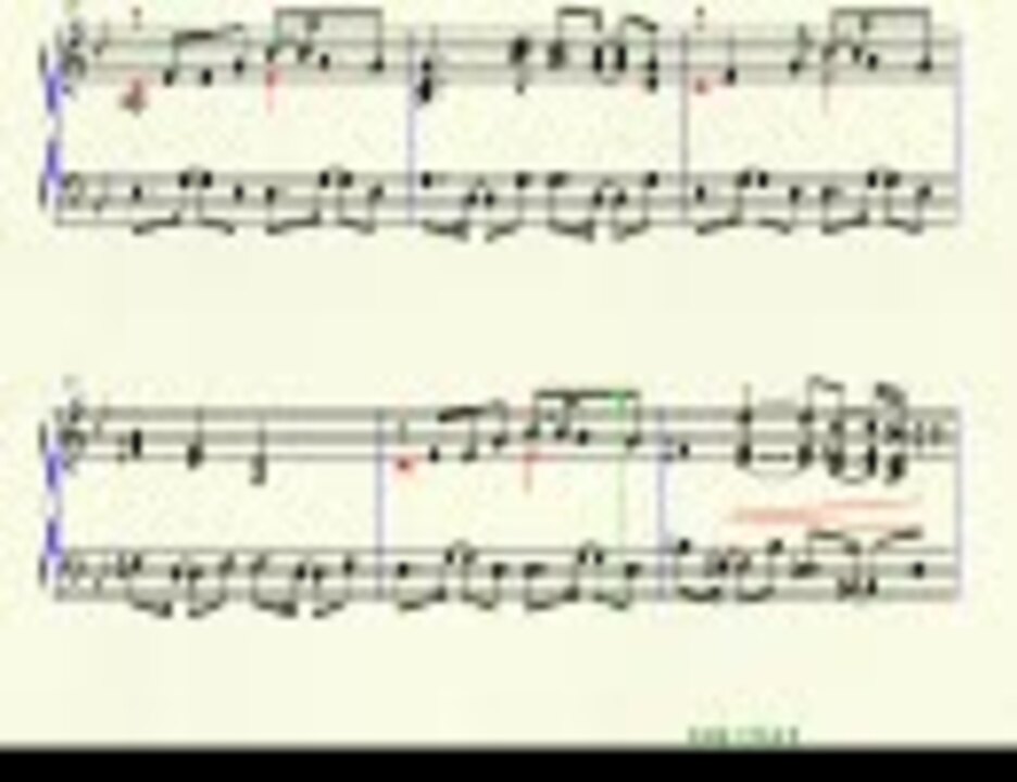 Gun S Rosesの楽譜作ってみました バッカーノ Op Baccano 完成版 ニコニコ動画
