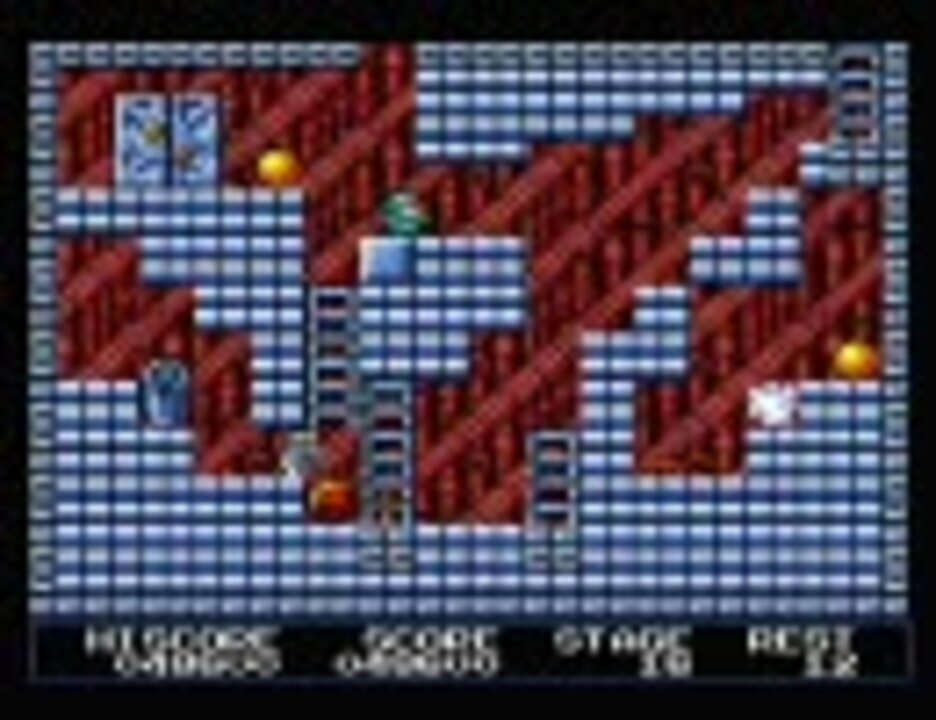 MSX2版 エルギーザの封印（王家の谷2） プレイ動画16面～20面