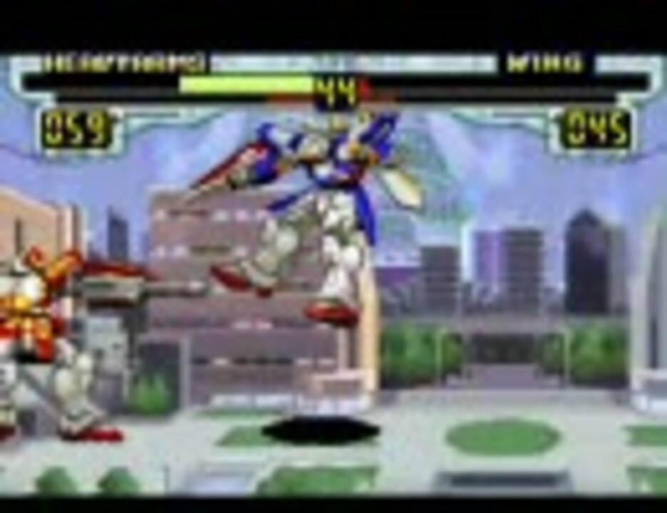 ガンダムｗ 天パと牛さんが格ゲーを実況プレイ その２ ニコニコ動画