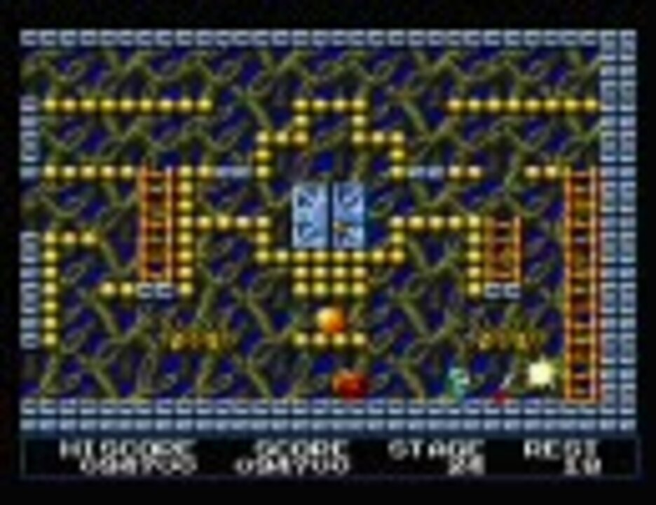MSX2版 エルギーザの封印（王家の谷2） プレイ動画21面~25面