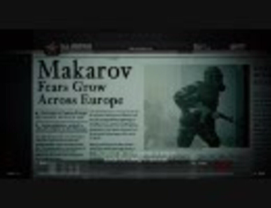 CoD:MW2】日本語字幕 Modern Warfare 2 プレイ動画 ActⅠ-4【XBOX360】 - ニコニコ動画