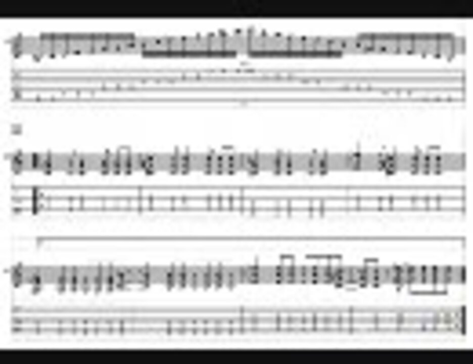 Tab 生徒会の一存op Treasure ギター ニコニコ動画